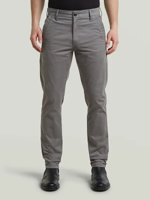 G-Star Spodnie chino w kolorze szarym rozmiar: W33 / L30