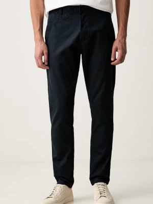 G-Star spodnie chinos męskie bawełniane Bronson 3.0 Slim Chino granatowy