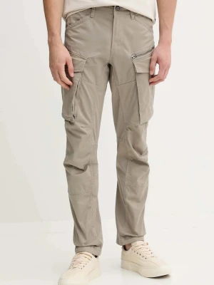 G-Star spodnie Rovic Zip 3D Regular Tapered beżowy
