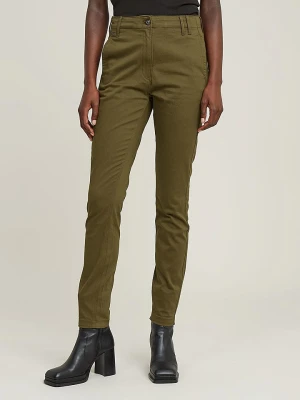 G-Star Spodnie - Skinny fit - w kolorze khaki rozmiar: W31