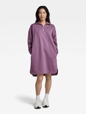 G-Star Sukienka dresowa w kolorze fioletowym rozmiar: XL
