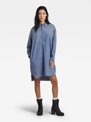 G-Star Sukienka dżinsowa w kolorze błękitnym rozmiar: XL