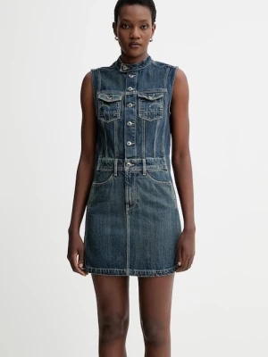G-Star sukienka jeansowa Moto Slim