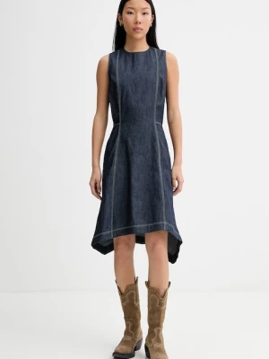 G-Star sukienka jeansowa Short Flare