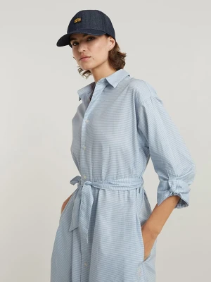 G-Star Sukienka koszulowa w kolorze błękitnym rozmiar: M