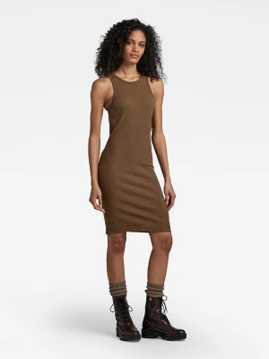 G-Star Sukienka w kolorze jasnobrązowym rozmiar: XXL