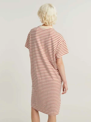 G-Star Sukienka w kolorze kremowo-czerwonym rozmiar: XXS