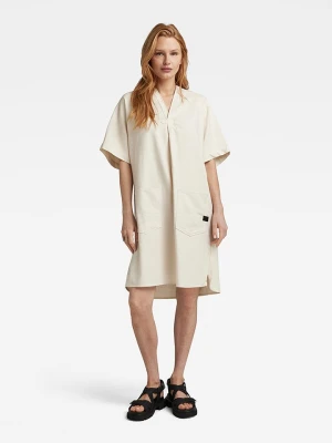 G-Star Sukienka w kolorze kremowym rozmiar: XL
