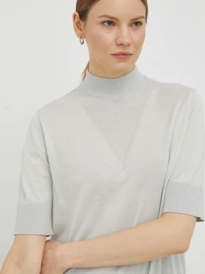 G-Star sweter bawełniany szary