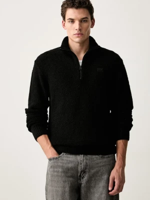 G-Star sweter męski Boucle skipper czarny