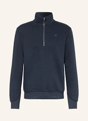 G-Star Bluza Dresowa Typu Troyer blau