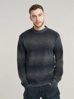 G-Star Sweter w kolorze antracytowym rozmiar: L