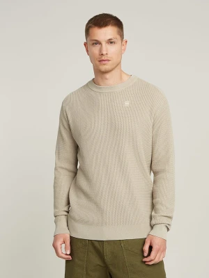 G-Star Sweter w kolorze beżowym rozmiar: M