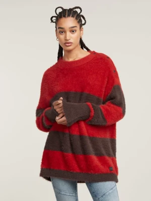 G-Star Sweter w kolorze czerwono-brązowym rozmiar: XL