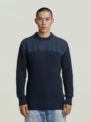 G-Star Sweter w kolorze granatowym rozmiar: L