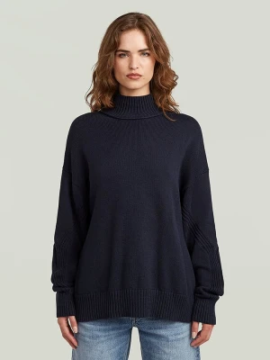 G-Star Sweter w kolorze granatowym rozmiar: S