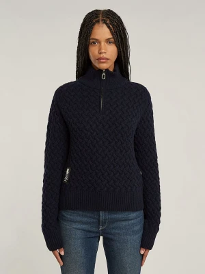 G-Star Sweter w kolorze granatowym rozmiar: S
