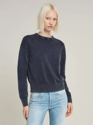 G-Star Sweter w kolorze granatowym rozmiar: L