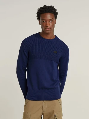 G-Star Sweter w kolorze granatowym rozmiar: S