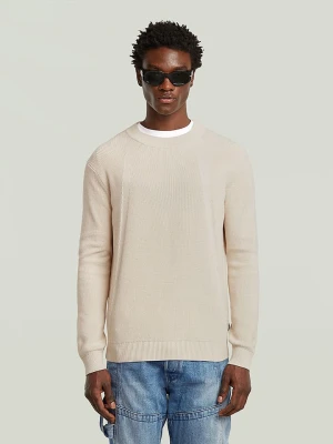 G-Star Sweter w kolorze kremowym rozmiar: L