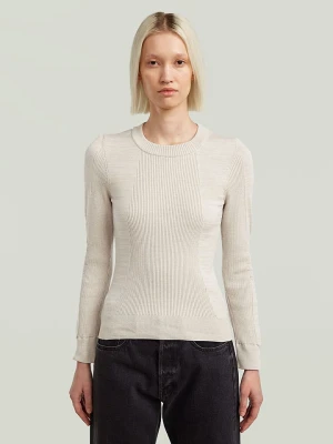 G-Star Sweter w kolorze kremowym rozmiar: XS
