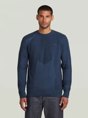 G-Star Sweter w kolorze niebieskim rozmiar: M