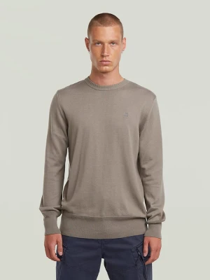 G-Star Sweter w kolorze szarobrązowym rozmiar: XL