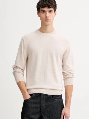 G-Star sweter wełniany 0 męski kolor beżowy lekki D27686.B692