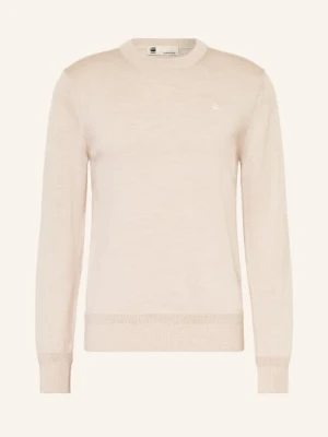 G-Star Sweter Z Wełny Merynosowej weiss