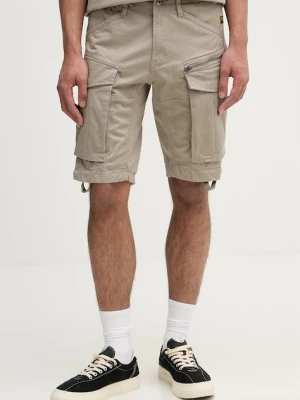 G-Star szorty cargo męskie bawełniane z elastanem Rovic zip regular