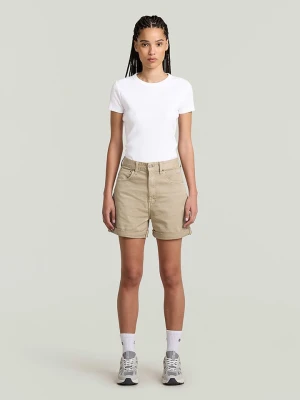 G-Star Szorty dżinsowe "Judee" - Loose fit - w kolorze beżowym rozmiar: W29