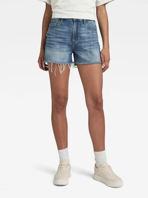 G-Star Szorty dżinsowe w kolorze niebieskim rozmiar: W33