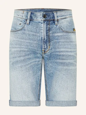 G-Star Szorty Jeansowe Mosa blau 8436 Lt Indigo Aged