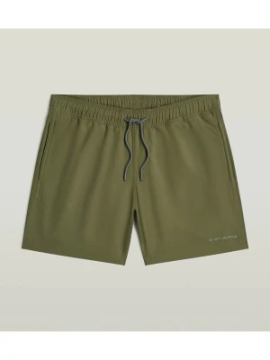 G-Star Szorty kąpielowe w kolorze khaki rozmiar: XL