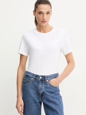 G-Star t-shirt bawełniany damski kolor biały D26062-336