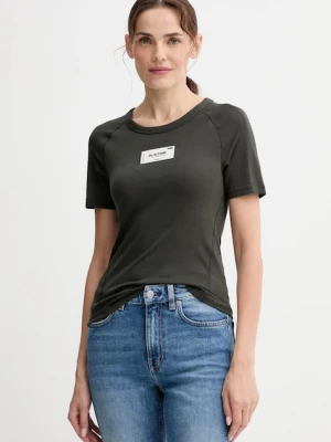 G-Star t-shirt bawełniany damski kolor zielony D27741.D961