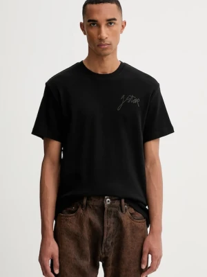 G-Star t-shirt bawełniany męski kolor czarny gładki D26823.D976