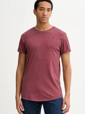 G-Star t-shirt bawełniany Lash męski kolor czerwony gładki D16396-2653-H645