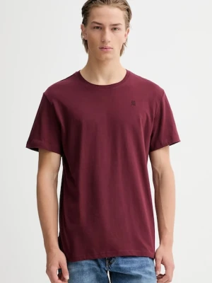 G-Star t-shirt bawełniany męski kolor czerwony gładki D16411-336