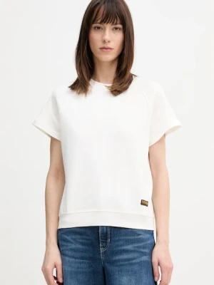 G-Star t-shirt bawełniany Raglan beżowy