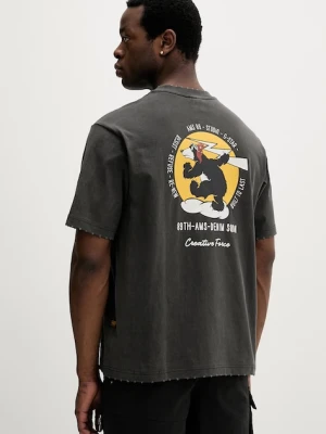Zdjęcie produktu G-Star t-shirt męski bawełniany Back gr loose szary
