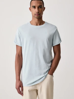 G-Star T-shirt męski bawełniany Lash niebieski