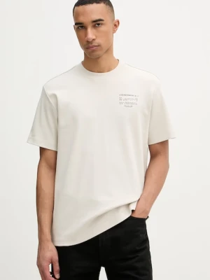 G-Star t-shirt męski bawełniany Script gr