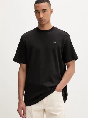 G-Star T-shirt męski bawełniany True regular czarny