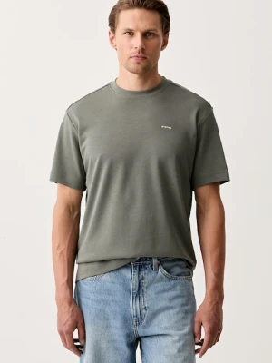 G-Star T-shirt męski bawełniany True regular zielony