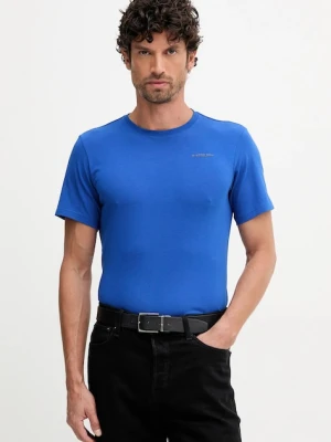 G-Star t-shirt męski kolor niebieski gładki D19070-C723