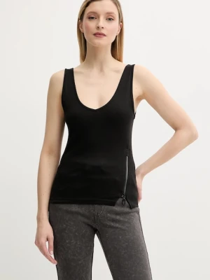 G-Star top bawełniany kolor czarny D26226-D275