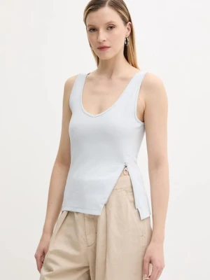G-Star top bawełniany kolor niebieski D26226-D275