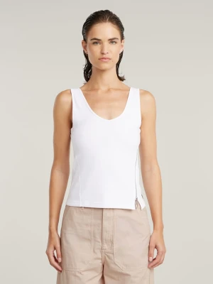 G-Star Top w kolorze białym rozmiar: S