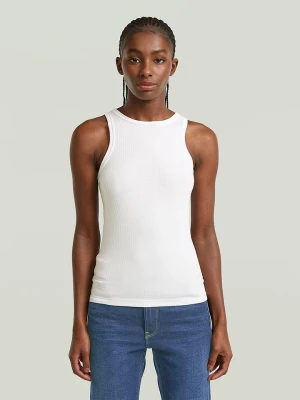 G-Star Top w kolorze białym rozmiar: XS